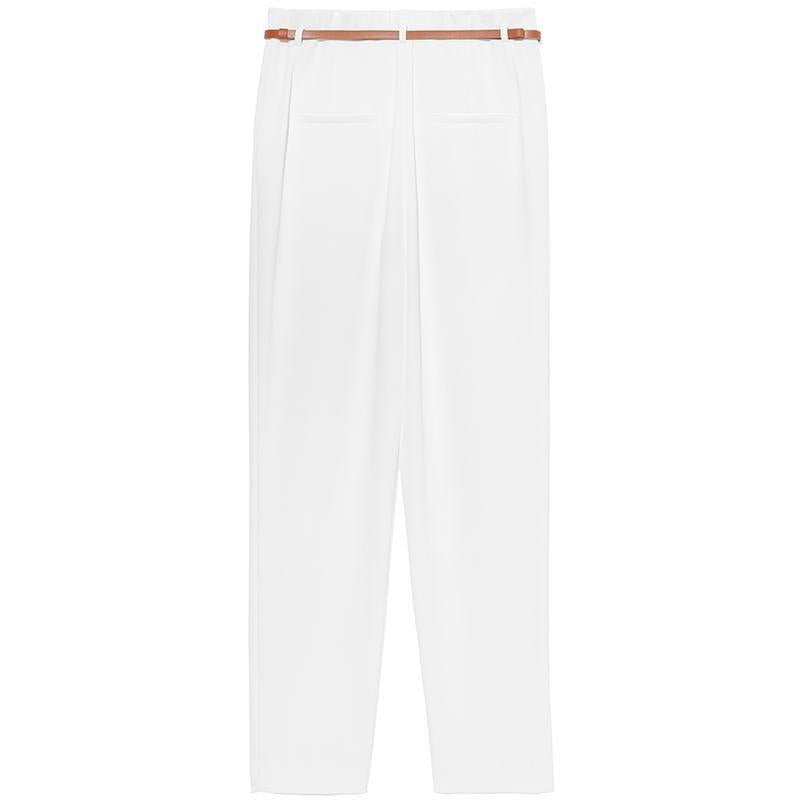 Tapered Pants With Belt GOELIA