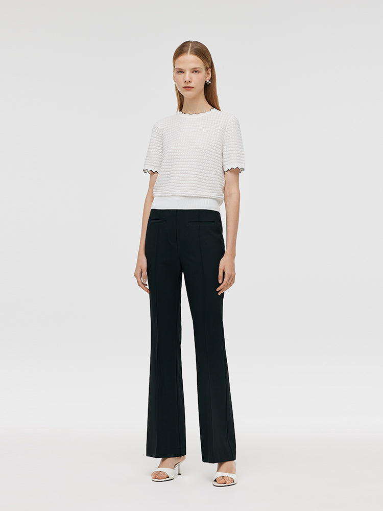 Stretch Micro-Flared Women Pants GOELIA