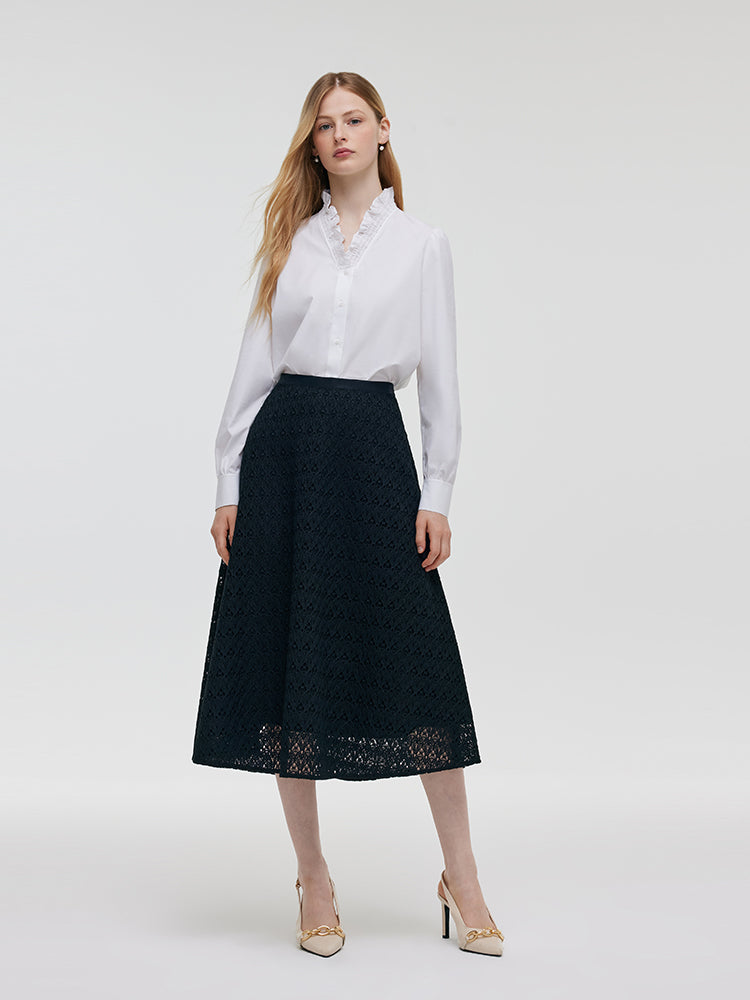 Lace A-Line Women Skirt GOELIA