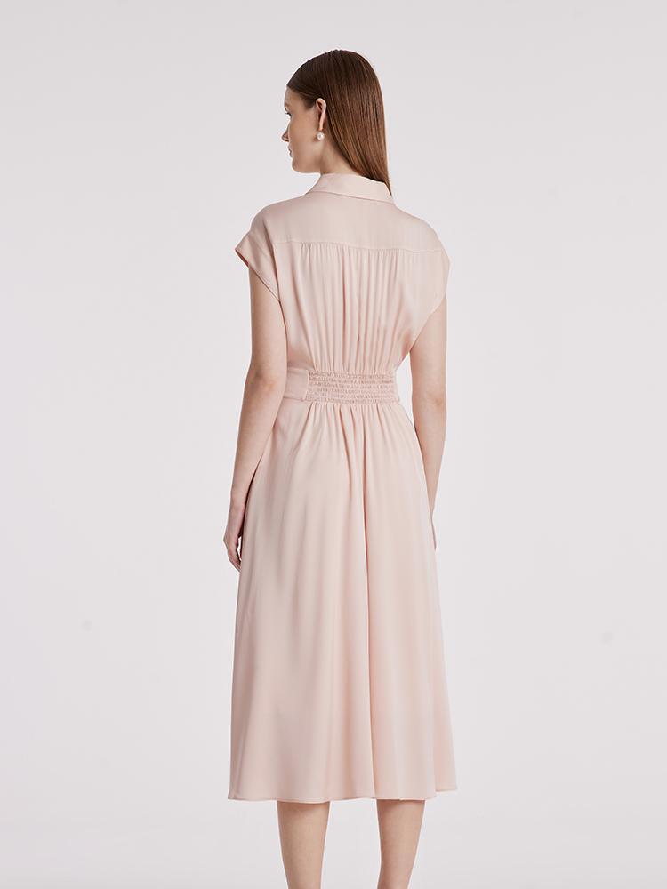 22 Momme Stretch Silk Maxi Dress GOELIA