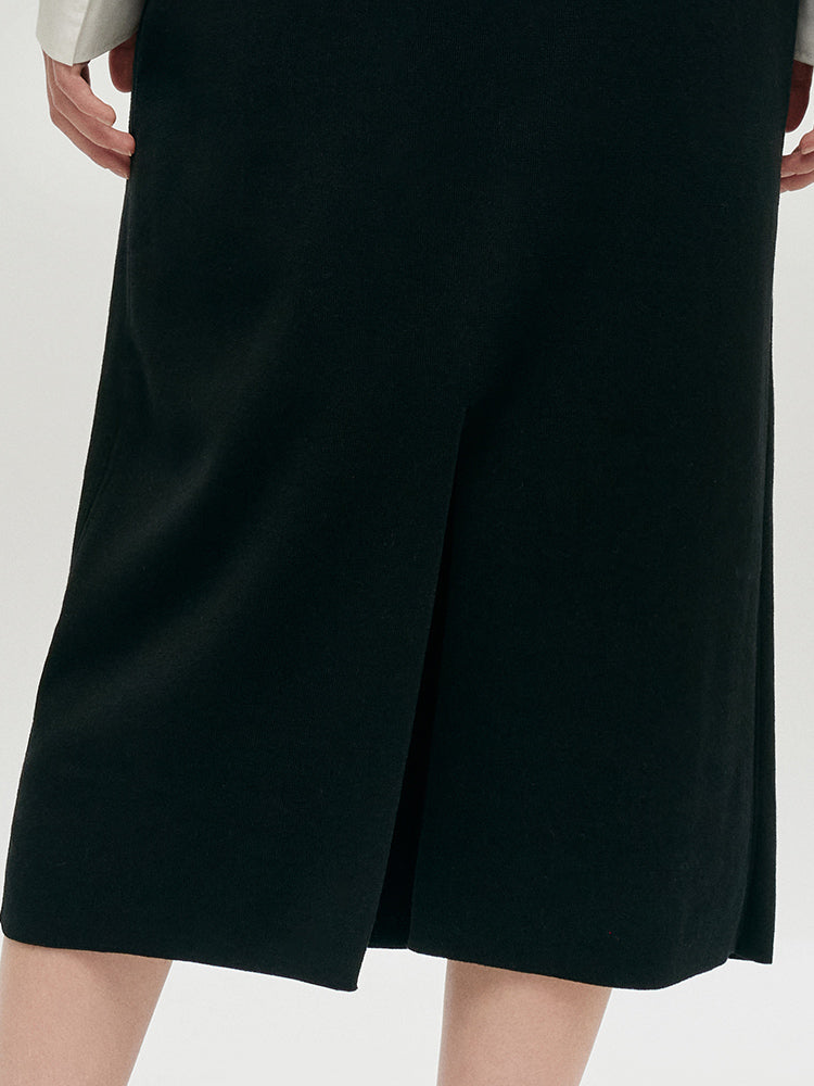 Tencel A-Line Knit Women Skirt GOELIA