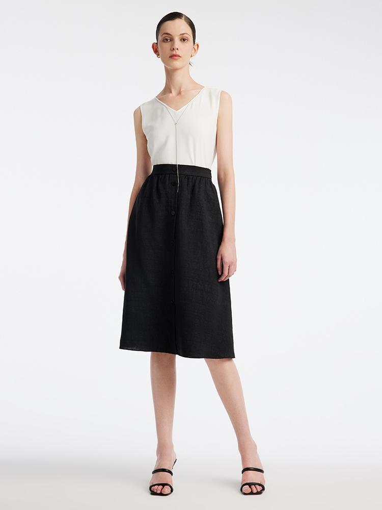 Xiang Yun Silk Knee-Length Women Skirt – GOELIA