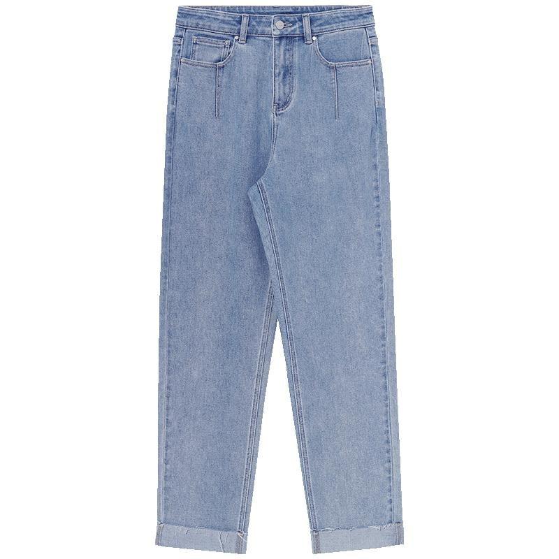 Pale Collagen Dad Jeans GOELIA