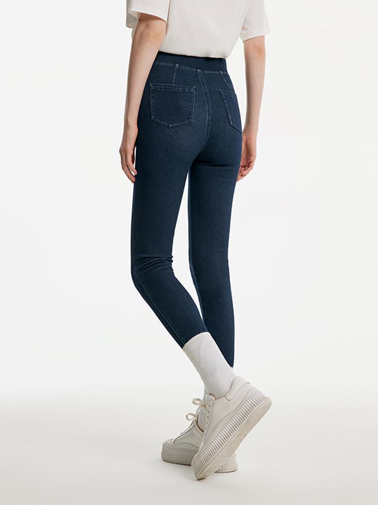 Stretch Knitted Yoga Jeans GOELIA