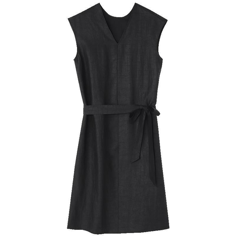 18 Momme XIANGYUN Silk Sleeveless Dress GOELIA