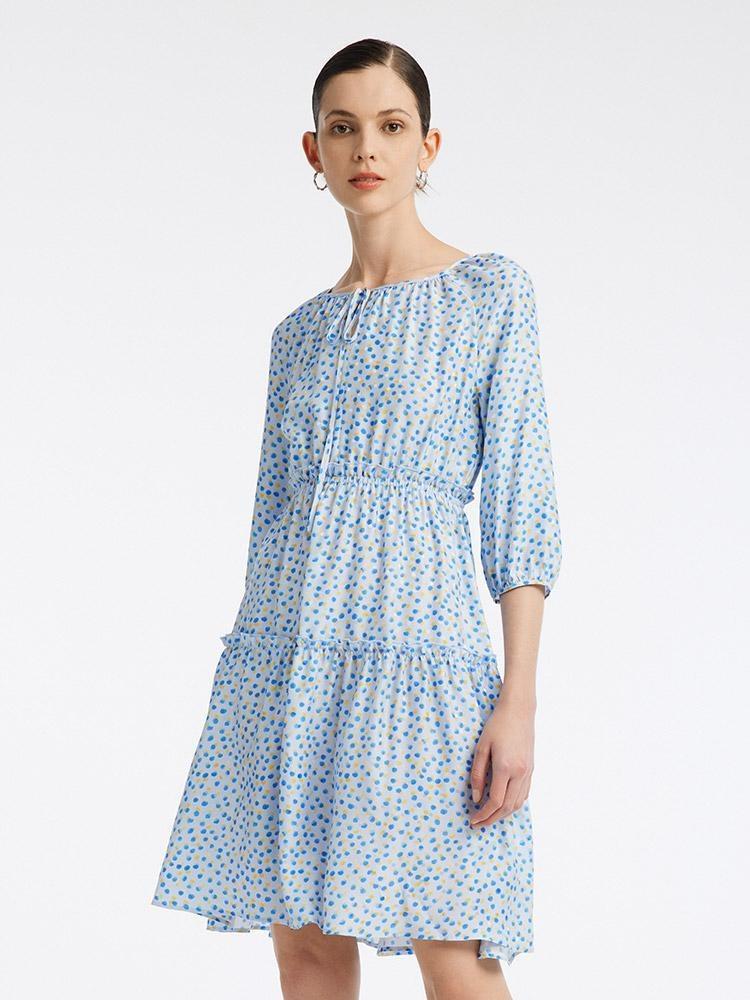 16.5 Momme Silk Midi Dress GOELIA