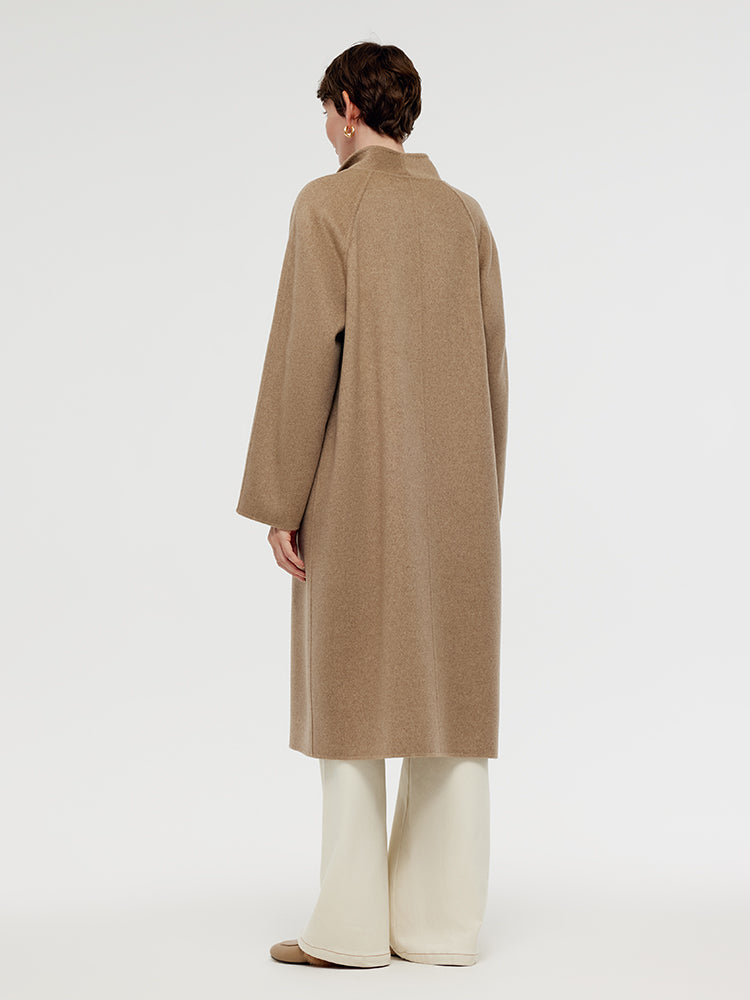 Cashmere Lapel Unisex Overcoat GOELIA