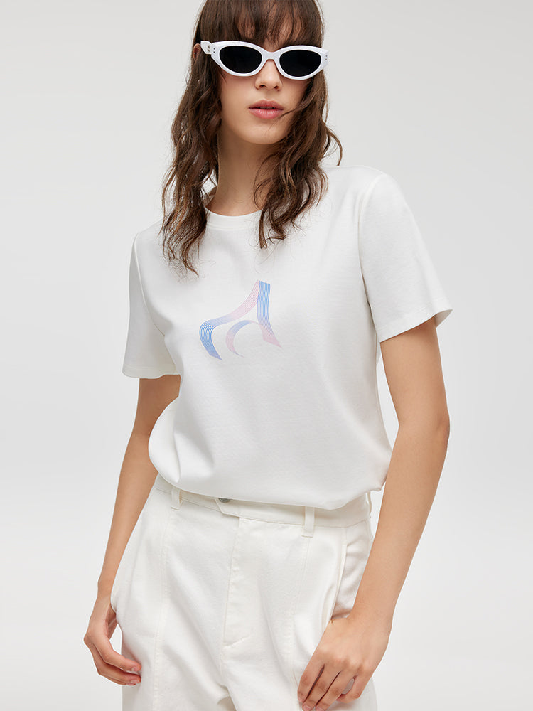 Casual Printed Women T-Shirt GOELIA