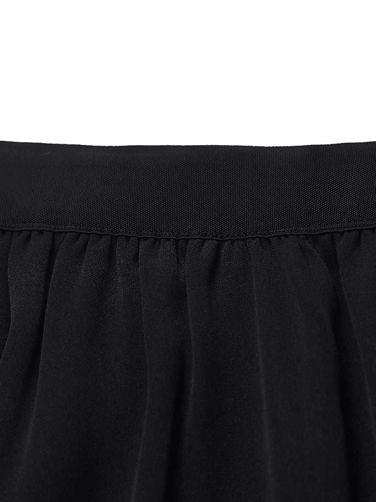 19 Momme Mulberry Silk Reversible Women Skirt GOELIA