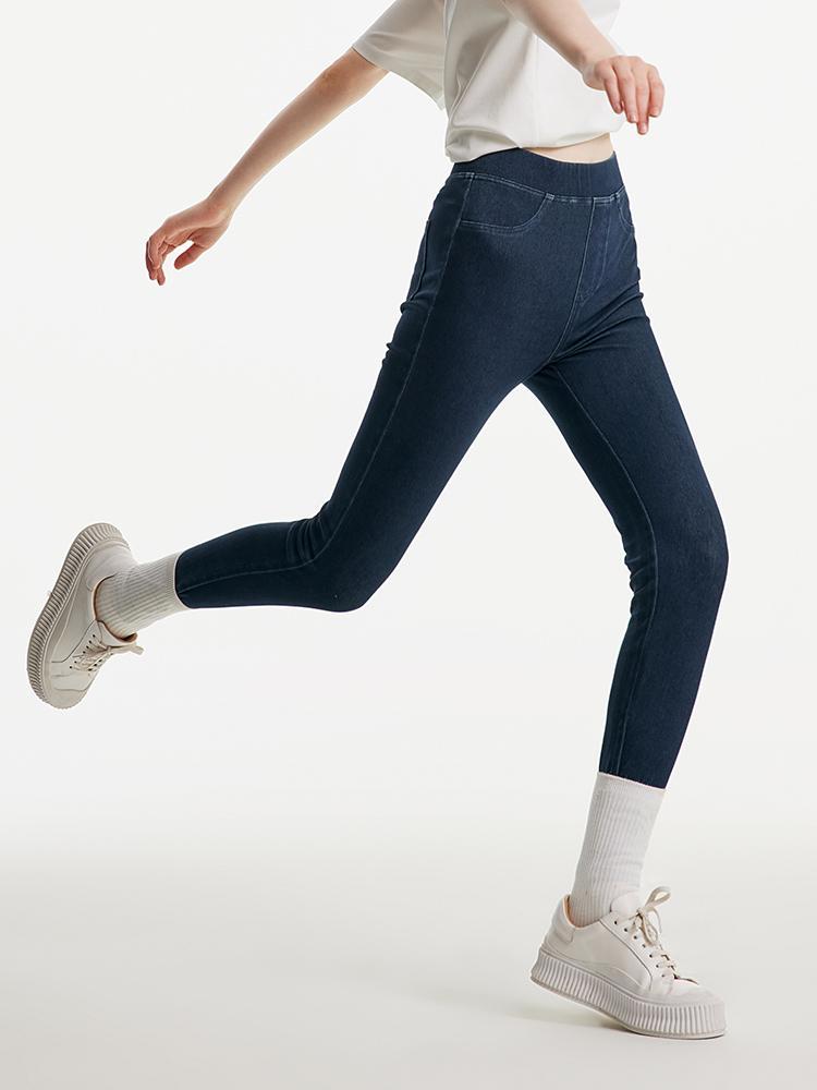 Stretch Knitted Yoga Jeans GOELIA