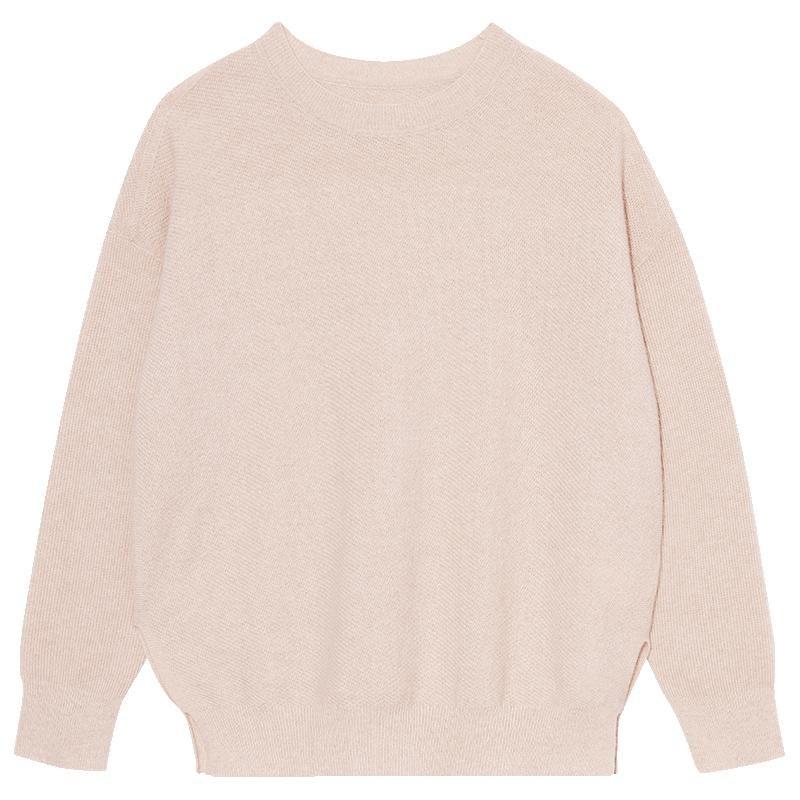 Light Camel Cashmere Sweater GOELIA