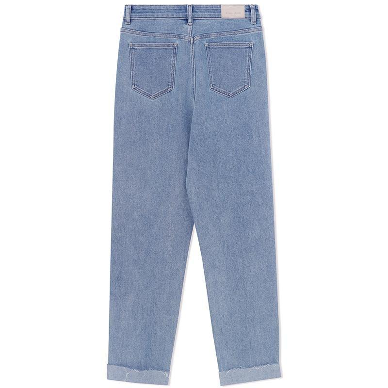 Pale Collagen Dad Jeans GOELIA