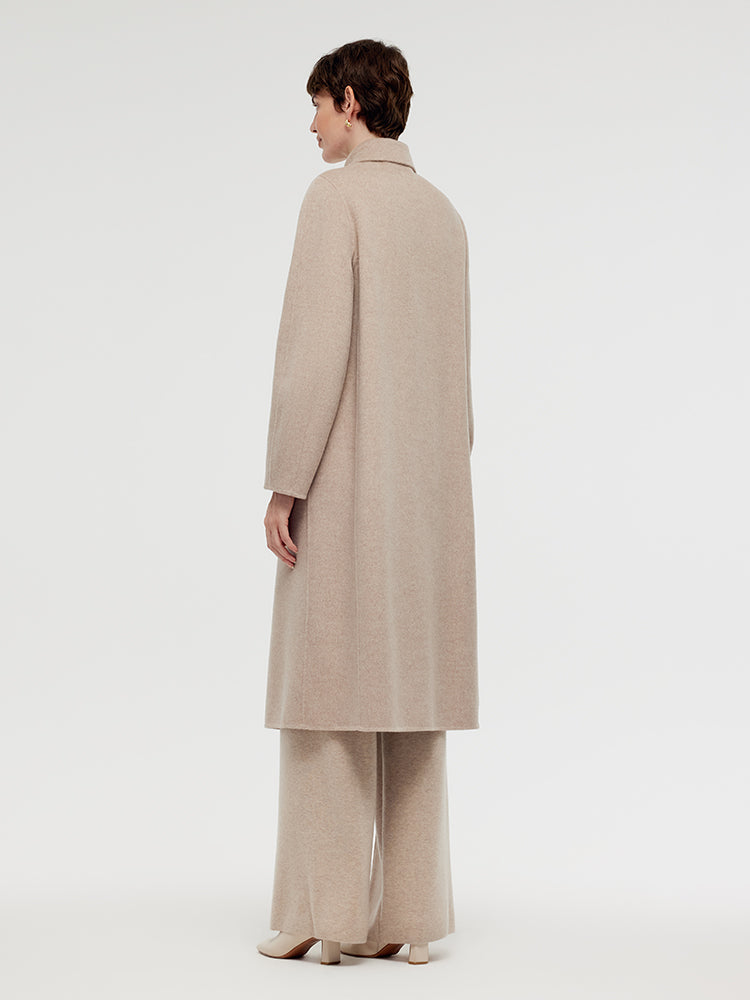 Wool Cashmere Women Overcoat GOELIA