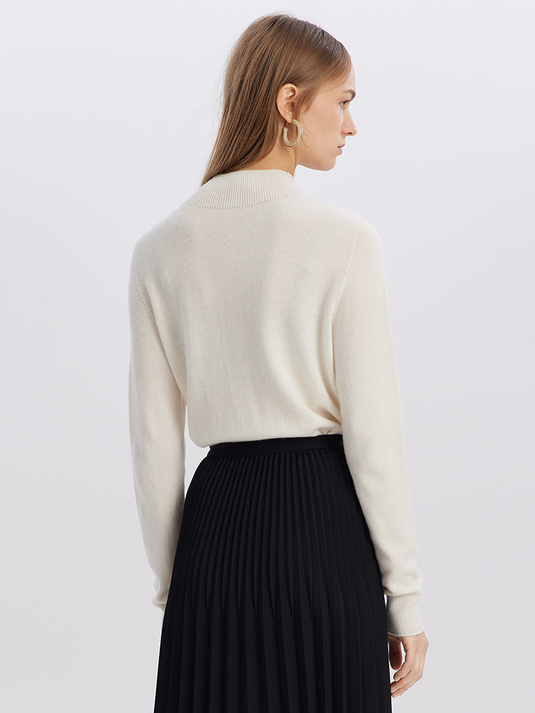 Seamless Soft Woolen Sweater GOELIA