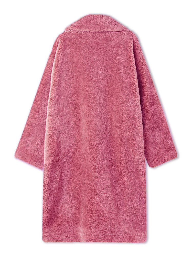 Lamb Wool Oversized Teddy Coat GOELIA