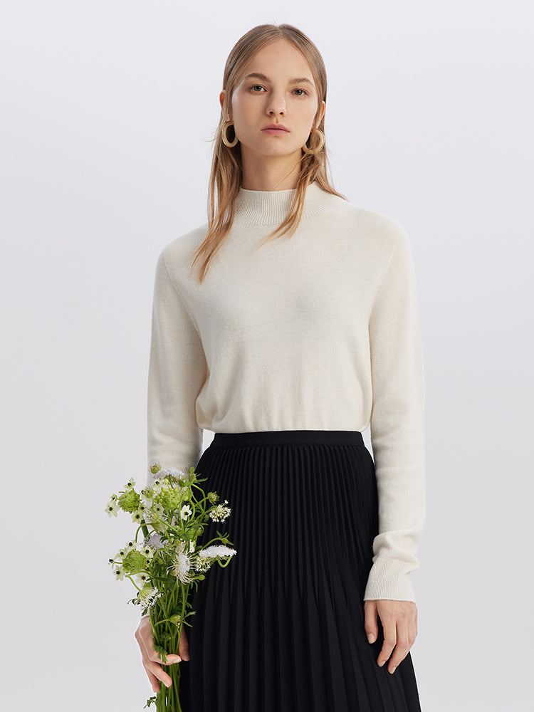 Seamless Soft Woolen Sweater GOELIA