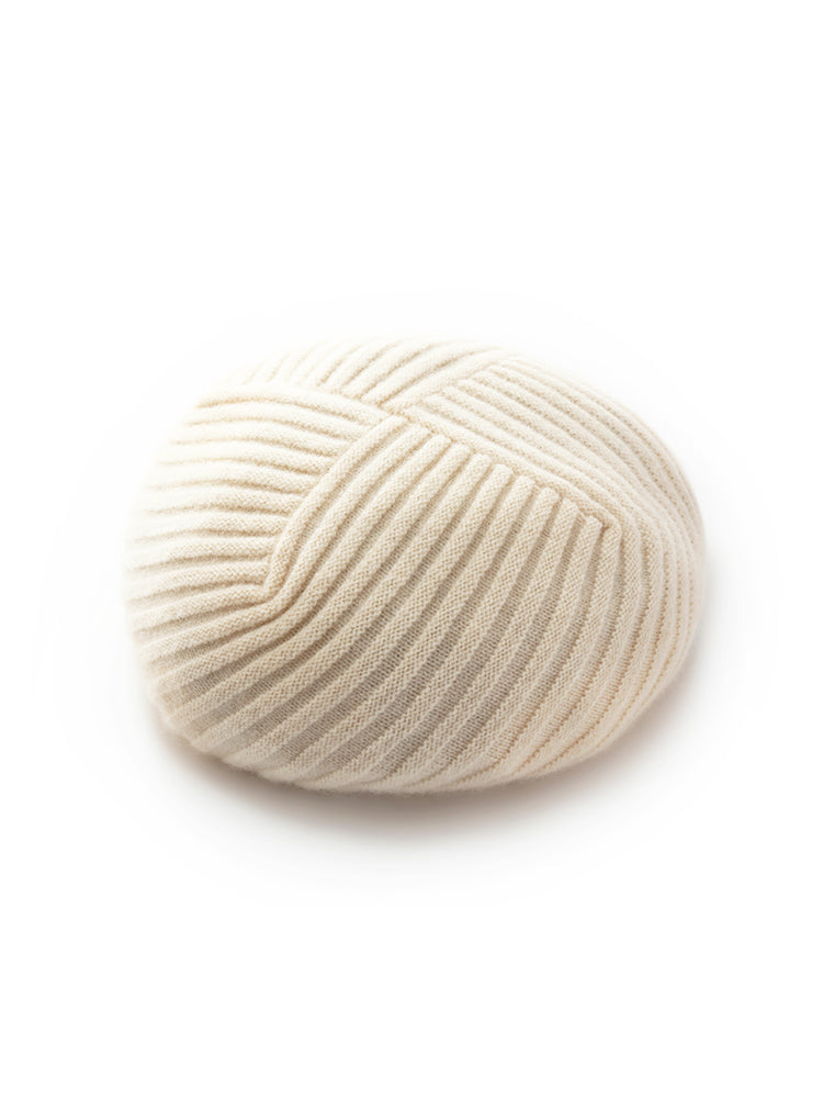 100% Cashmere Plain Beret GOELIA