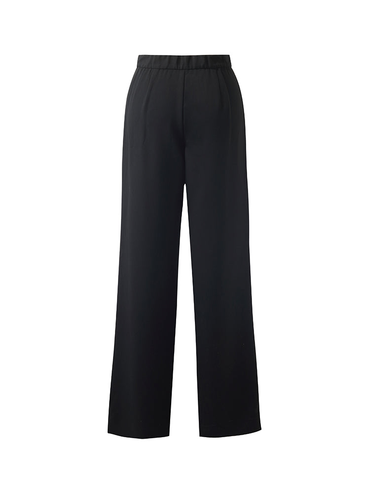 Acetate New Chinese-Style Full Length Women Pants GOELIA