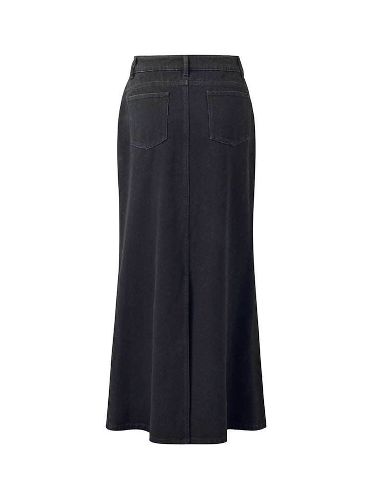 Denim Women Mermaid Skirt GOELIA