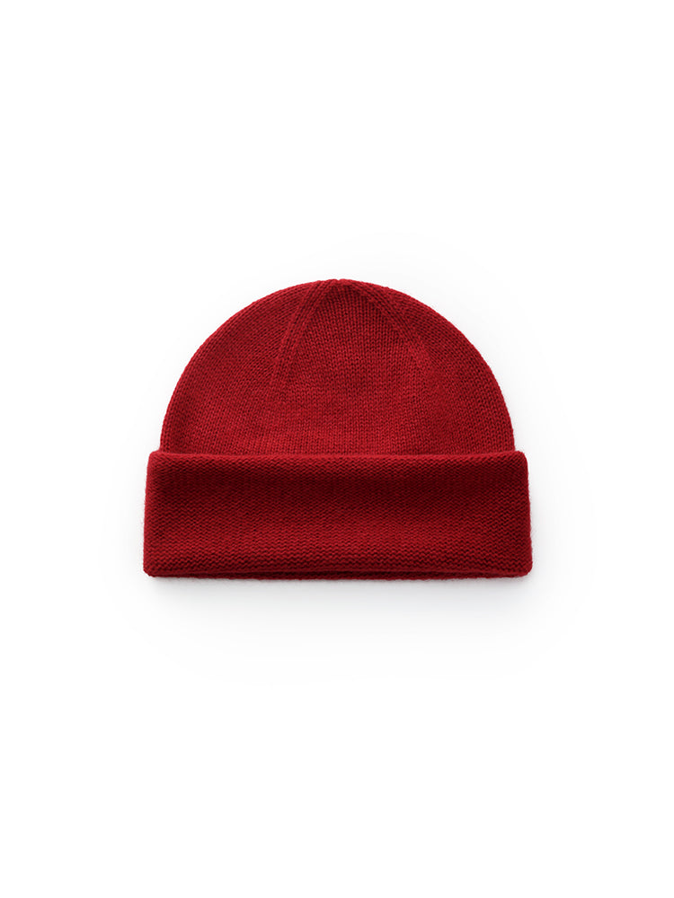 100% Cashmere Knit Beanie GOELIA