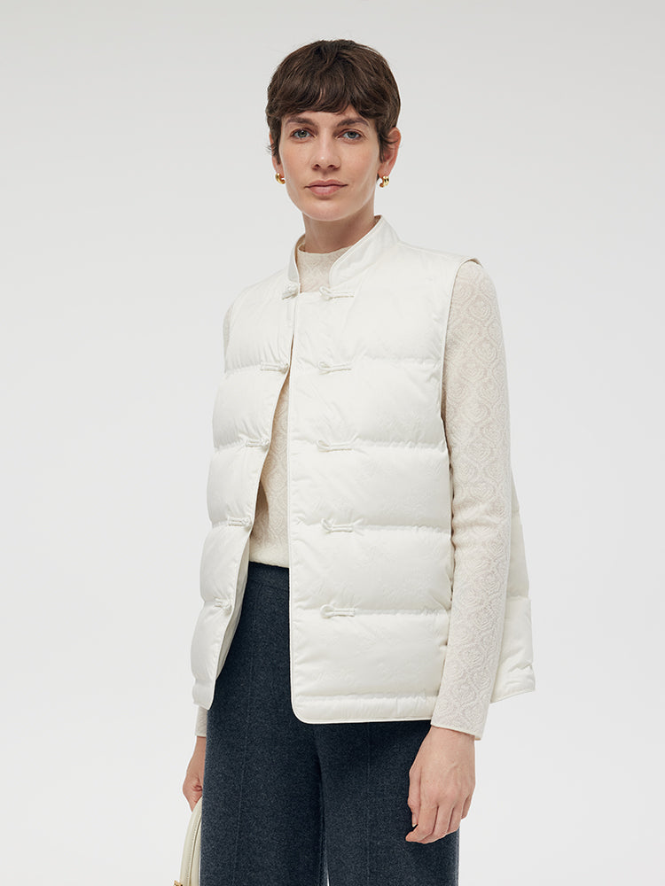 New Chinese-Style Goose Down Vest GOELIA