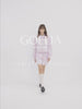 GOELIA X CHRISTINE PHUNGクロップジャケットとショーツのツーピースセット