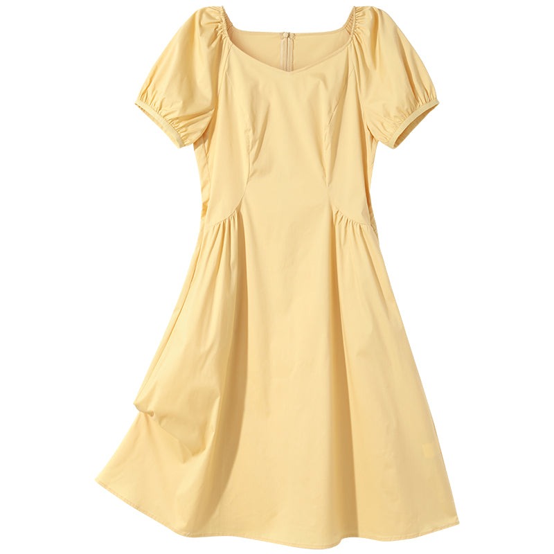 Puff Sleeve Dress GOELIA