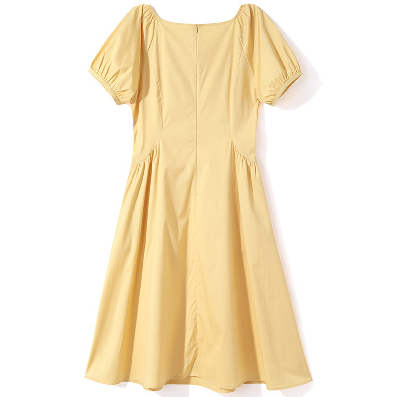 Puff Sleeve Dress GOELIA