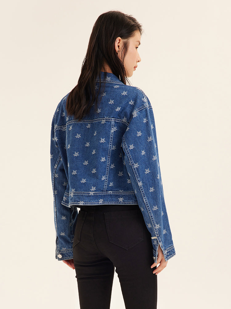 Diamonds Crop Jacket GOELIA