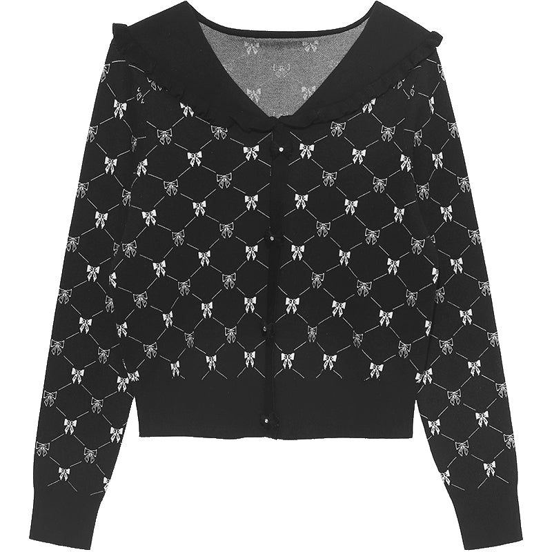 Jacquard Knitted Sweater GOELIA