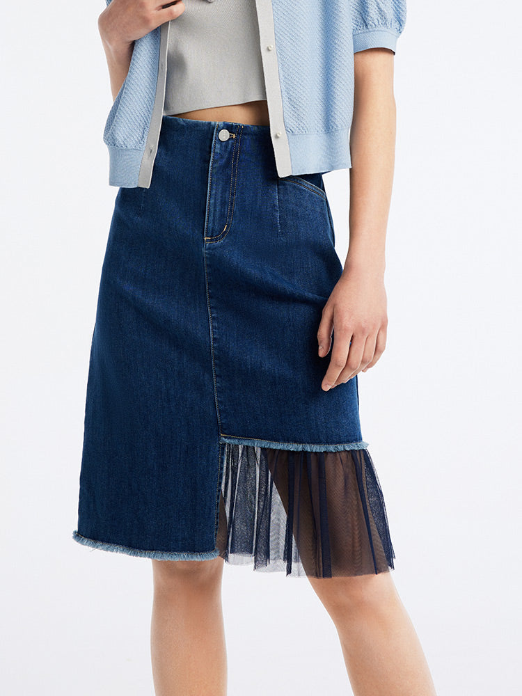 Fitted H-shaped Skirt GOELIA