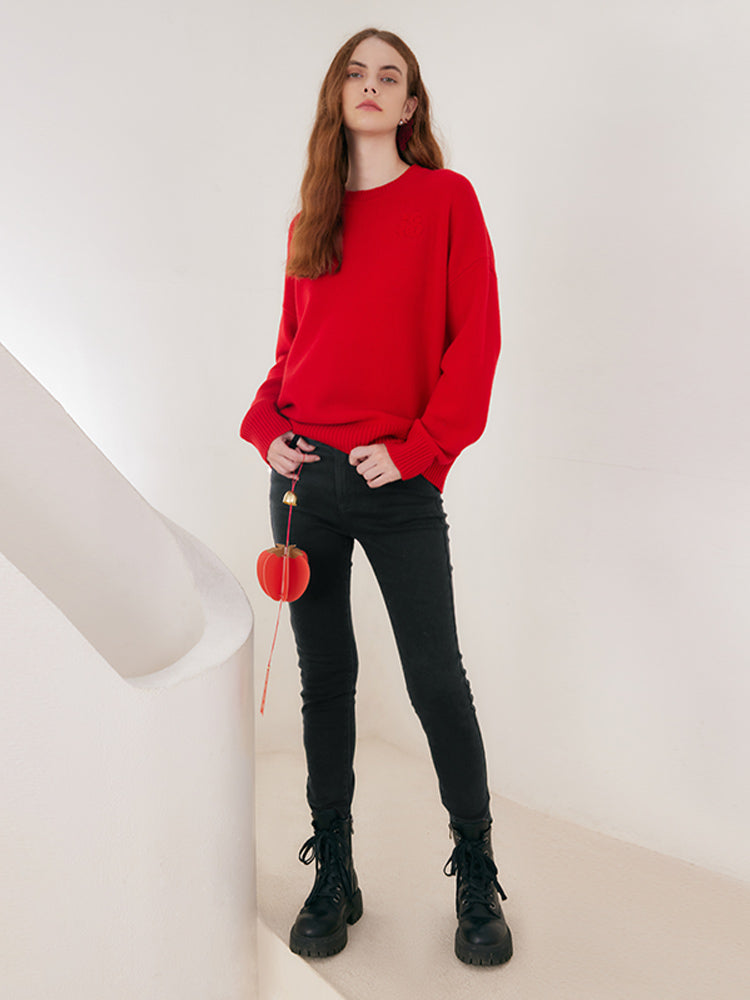 Oversized Woolen Sweater GOELIA